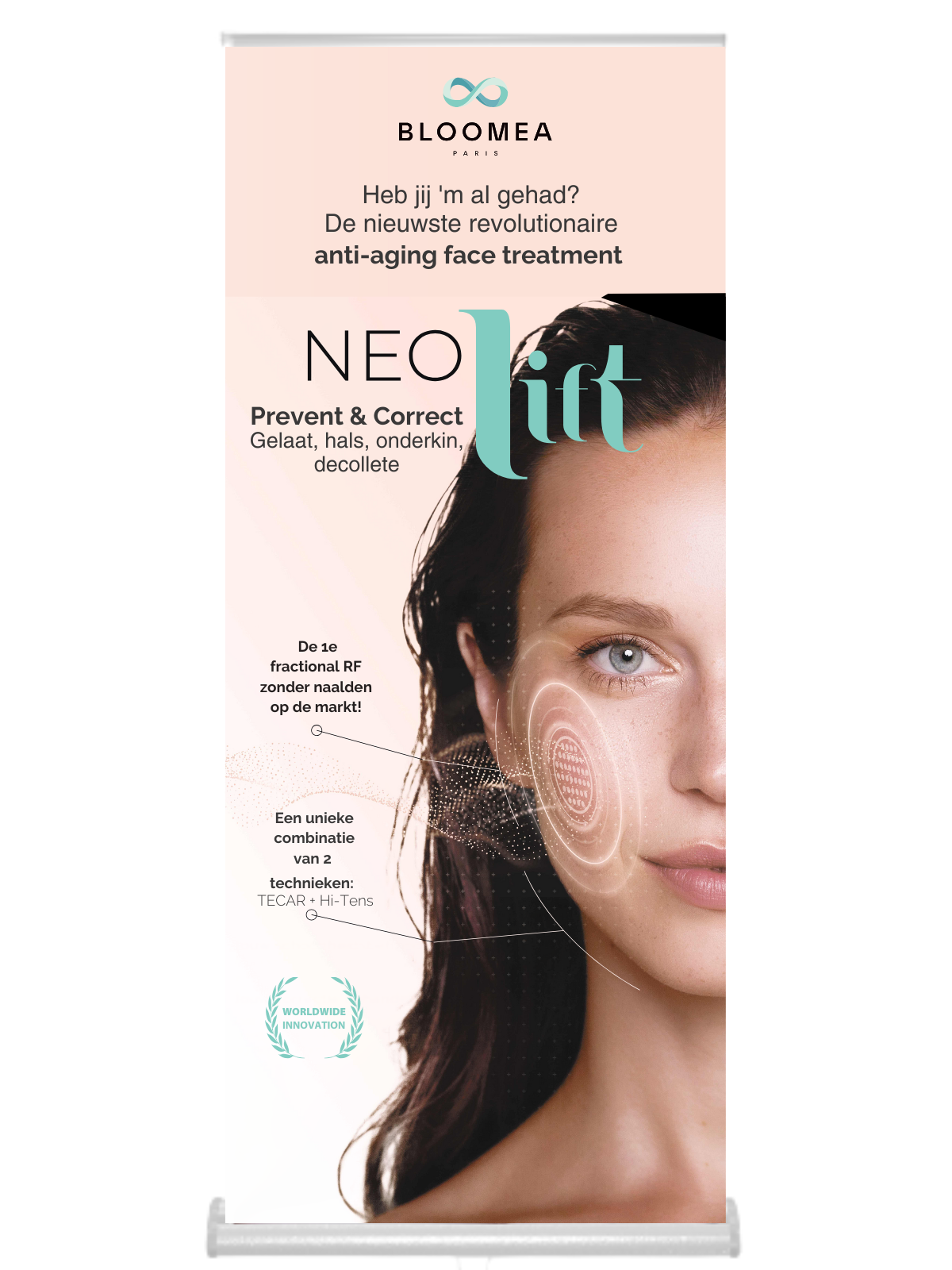 Bloomea® Roll-up Banner – NeoLift